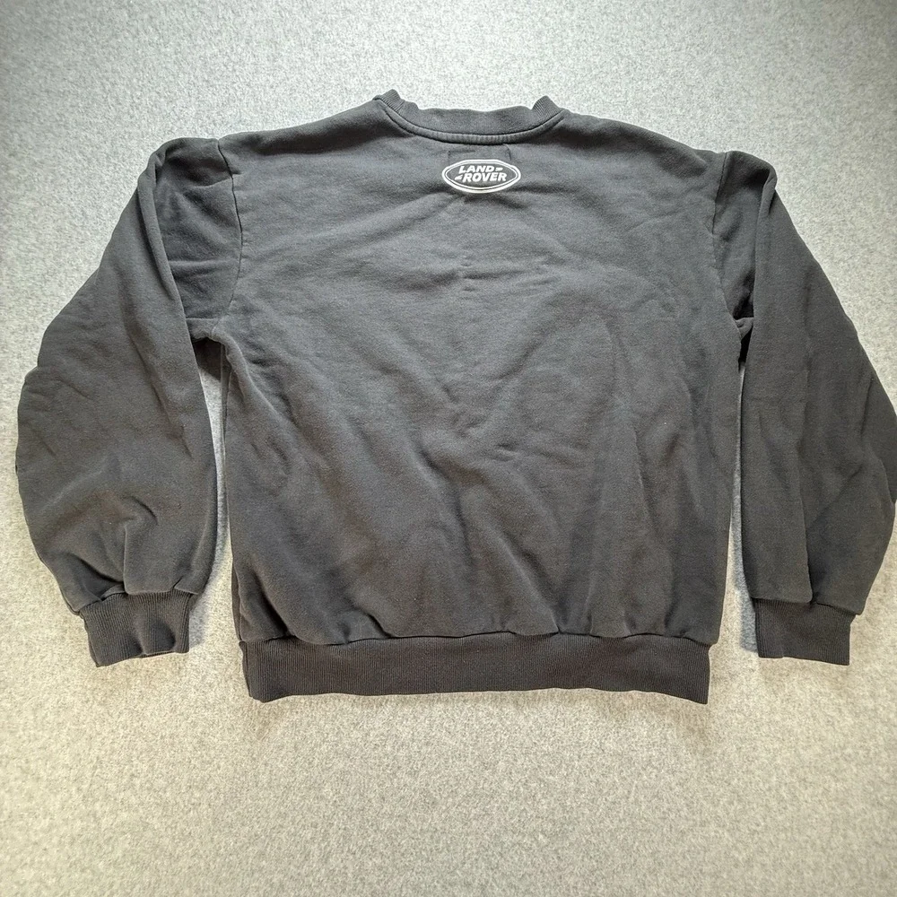 Pacsun Land Rover‎ Crewneck Black Sweatshirt Unisex S Boxy Fit